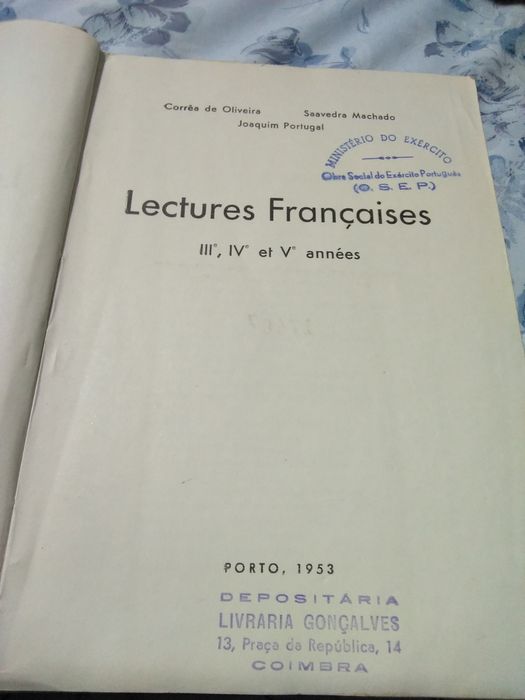 Lectures Francaises - 1953