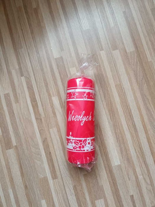 Świeca świąteczna Wesołych świąt