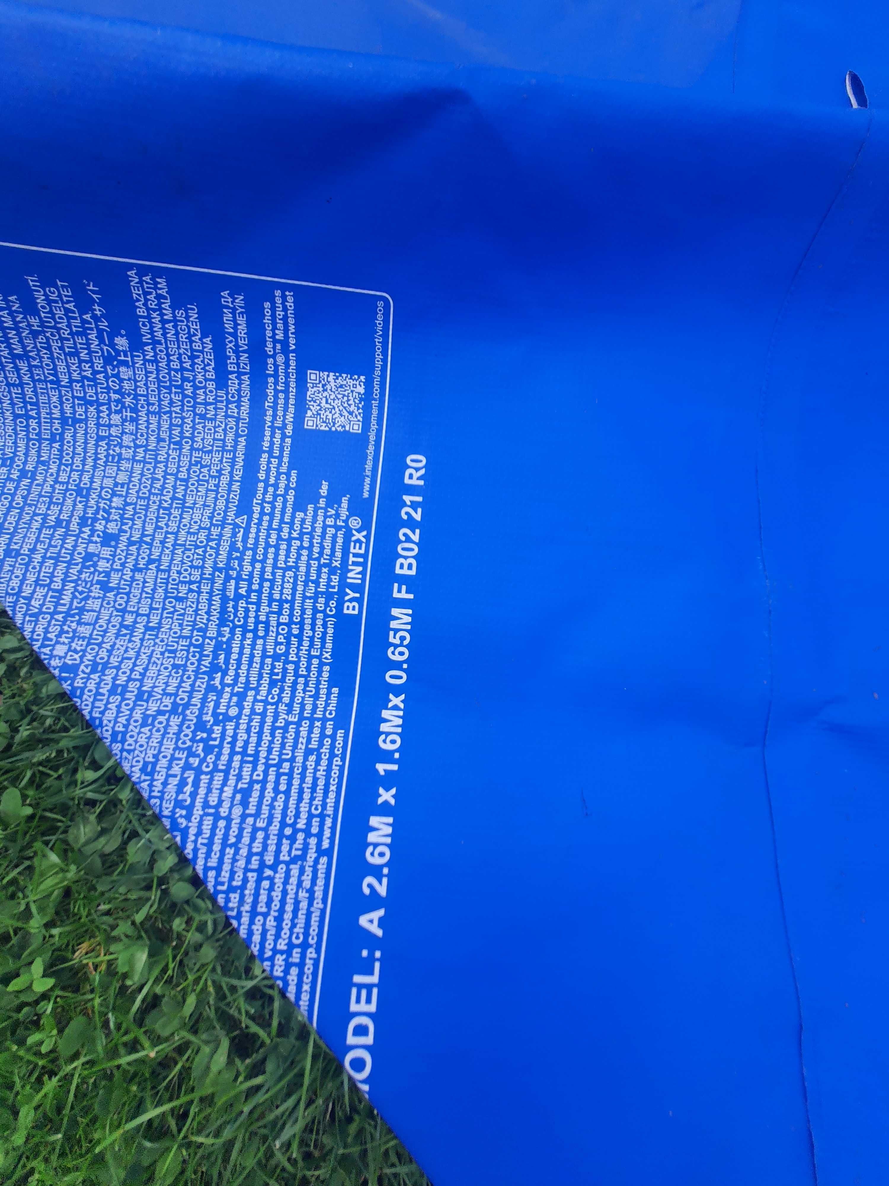 Basen bestway 2,6x1,6x0,65