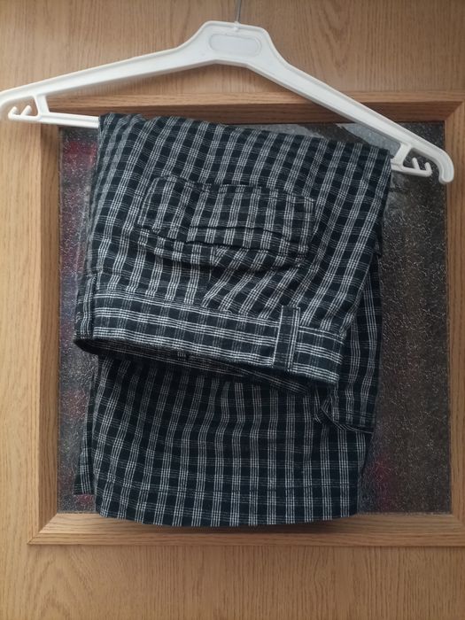 Spodnie męskie bermudy/bojówki, 100% bawełny, rozm. 50, jak nowe