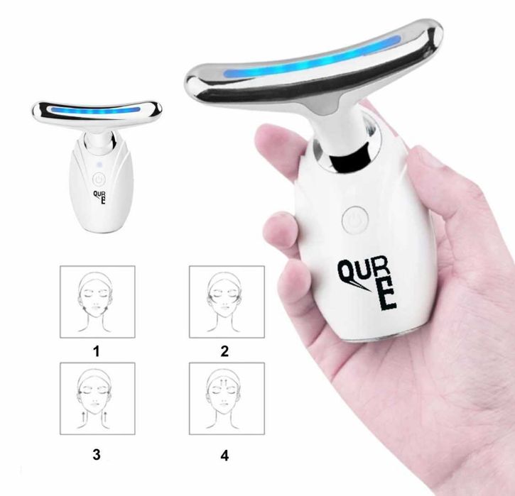 BOSKI MASAŻER soniczny do ujędrniania twarzy szyjii dla żony odmładza