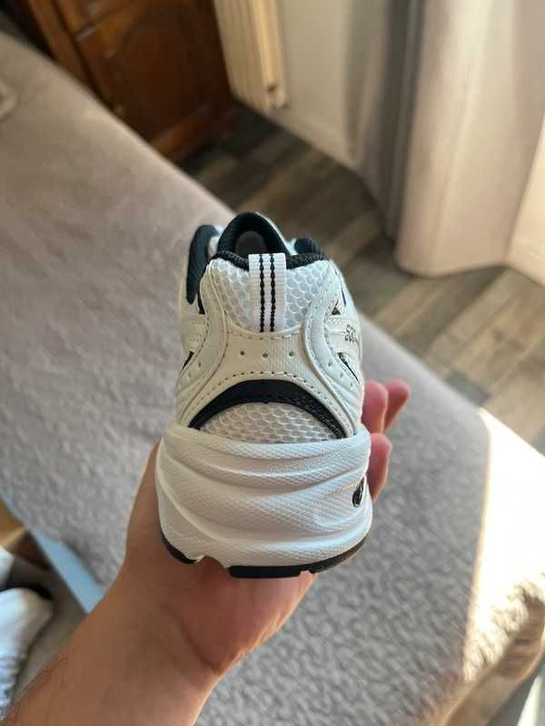 New Balance 530 White Silver Navy 38