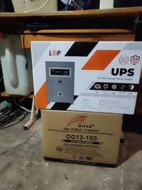 Стабілізатор напруги UPS 4150 + АКБ DG 12- 100