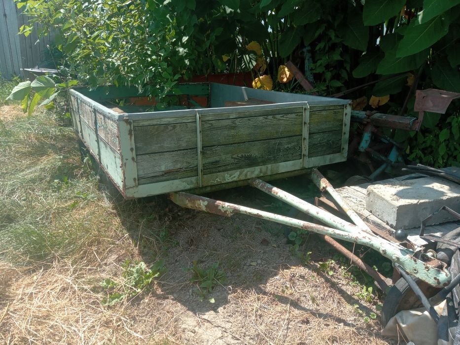 Przyczepka  sam do traktorka ogrodniczego