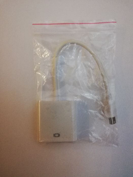 Adaptador Mini DisplayPort para VGA para Macbook e Surface *NOVO*