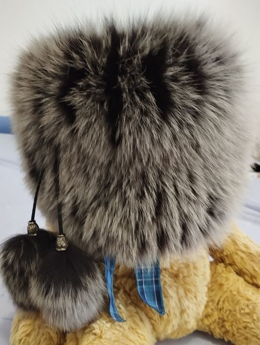 Шапка из чернобурки