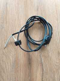 Kabel zasilający przewód z wtyczką i przełącznikiem 2 x 0,75mm 2050 cm