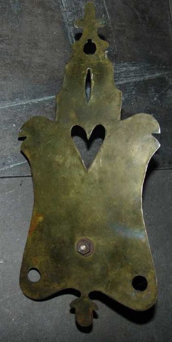 Mosiężny świecznik wiszący,vintage z lat 60-70