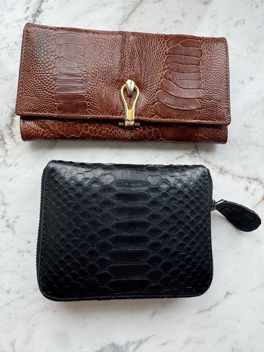 Сумка зі шкіри пітона , змія, рептилія , страус,крокодил , пітон .