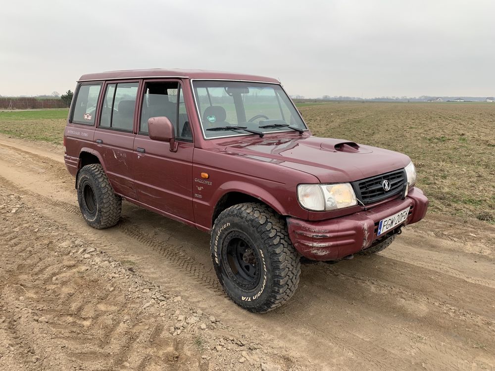 Hyundai Galloper 2.5td 4x4 sprawny zamiana