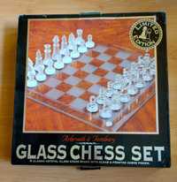 Limitowana edycja duże szklane szachy gra szkło ze szkła glass chess