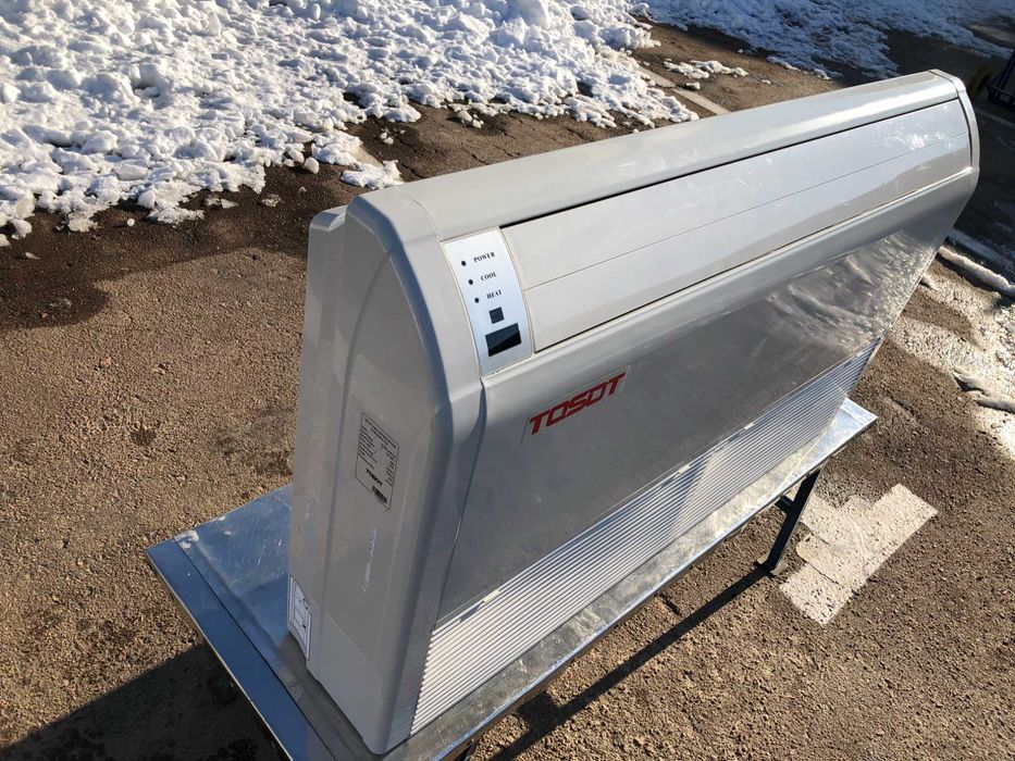 Інверторний підлогово-стельовий кондиціонер на 60 м² / Встановлення !