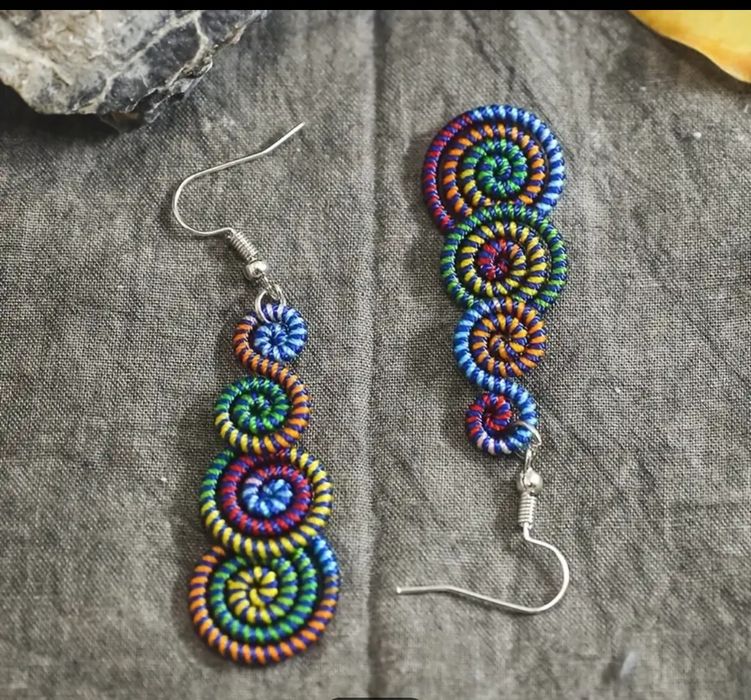 Kolczyki ręcznie robione