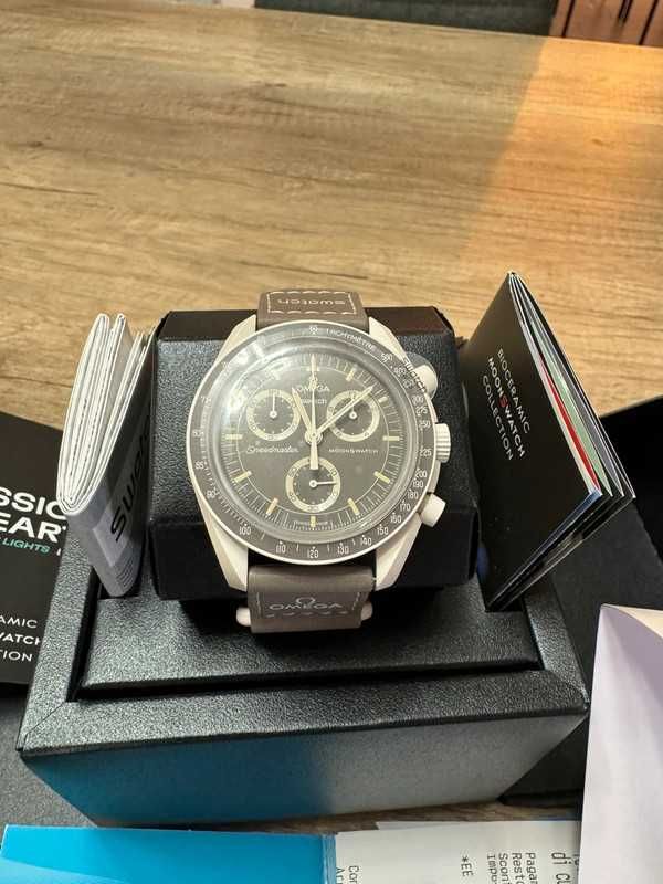 Omega x Swatch MoonSwatch SO33T103 - Kolekcjonerski Model z Pustynni