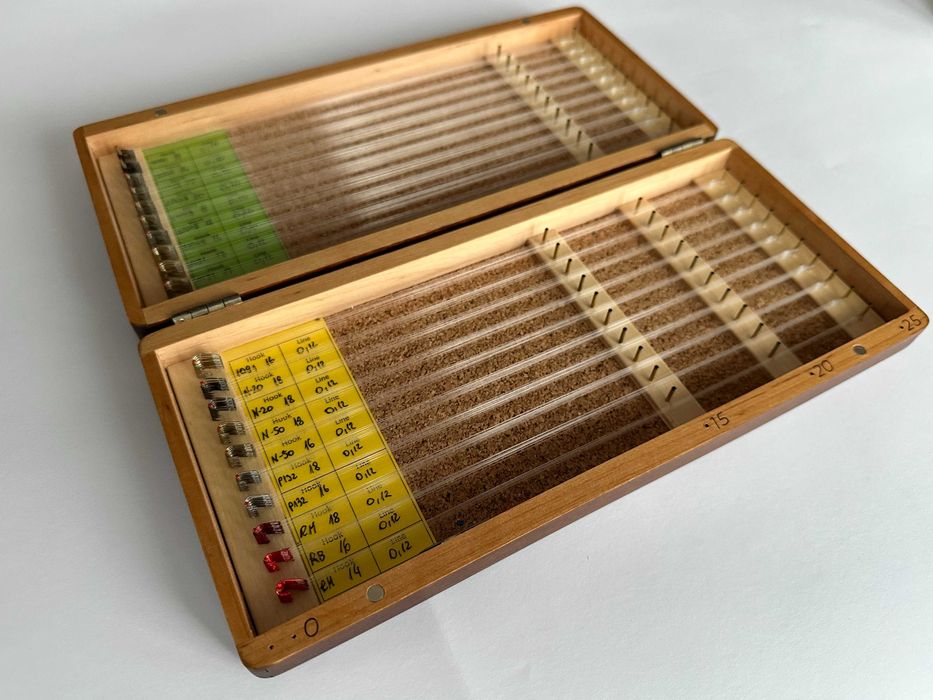 Pudełko na przypony 15-20-25cm bat spławik tyczka