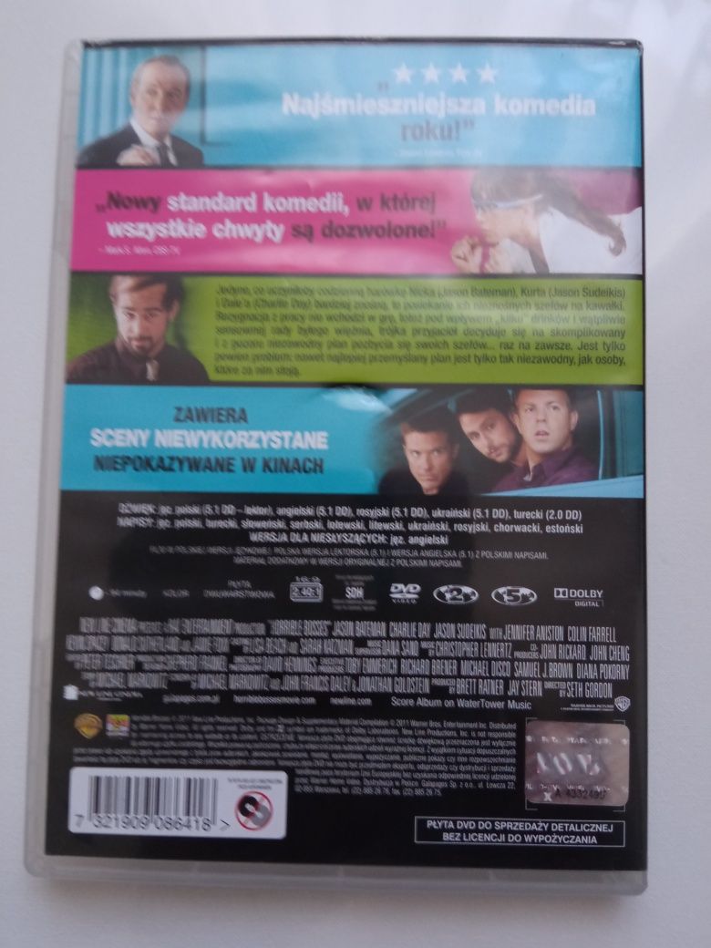 Szefowie wrogowie - DVD- komedia