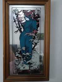 Quadros em espelho Mucha 4 estações (1903)