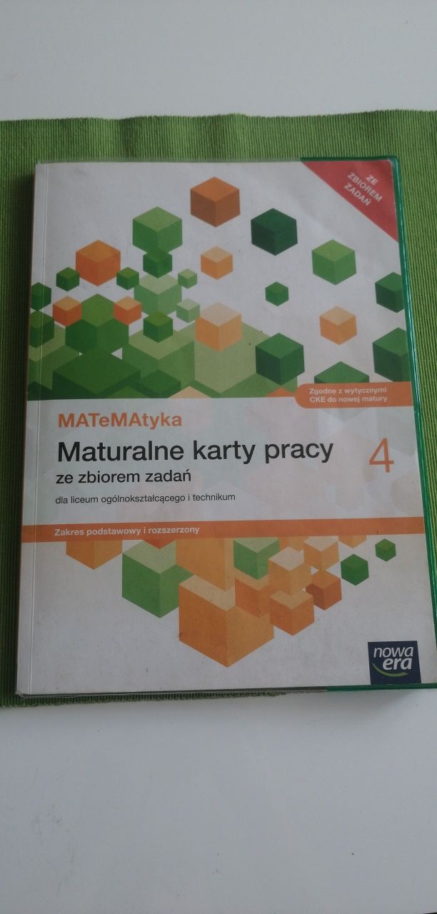 Matematyka - Maturalne karty pracy 4