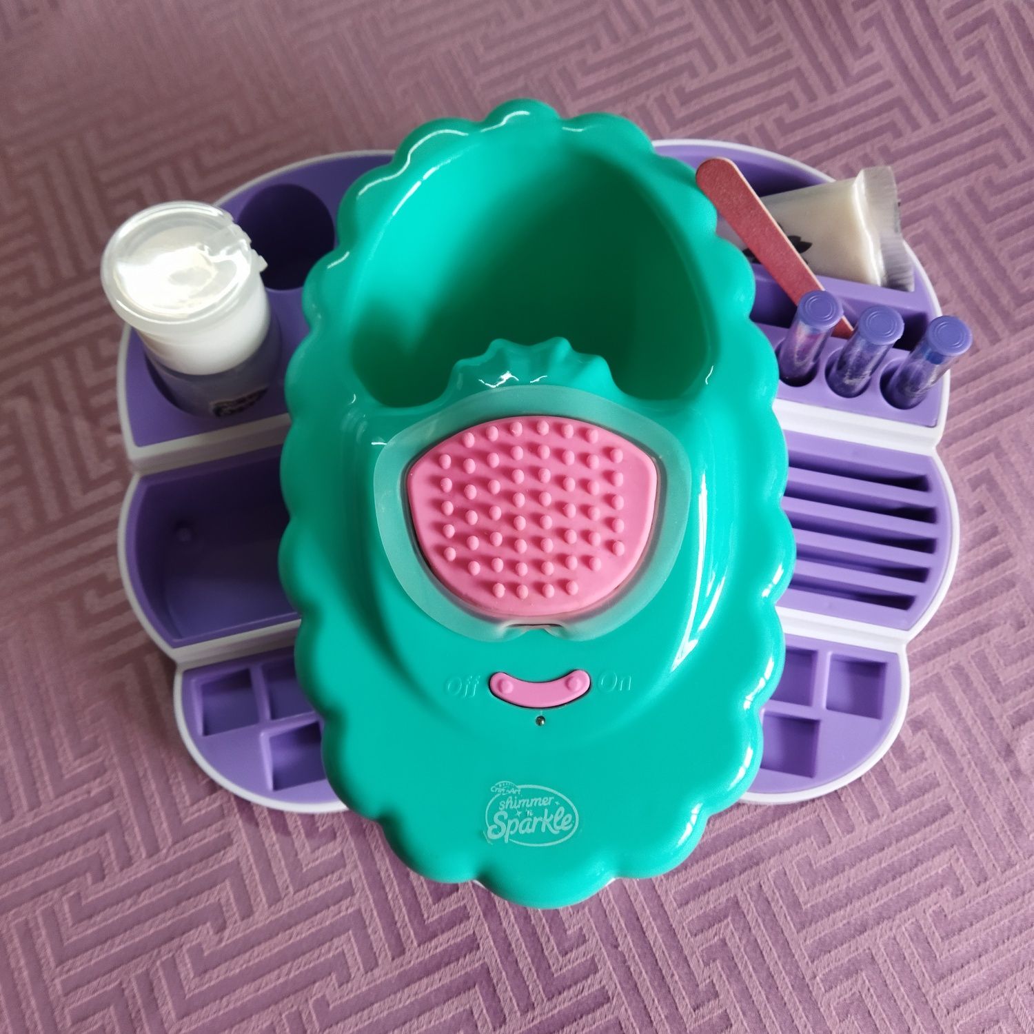Estúdio de unhas para menina