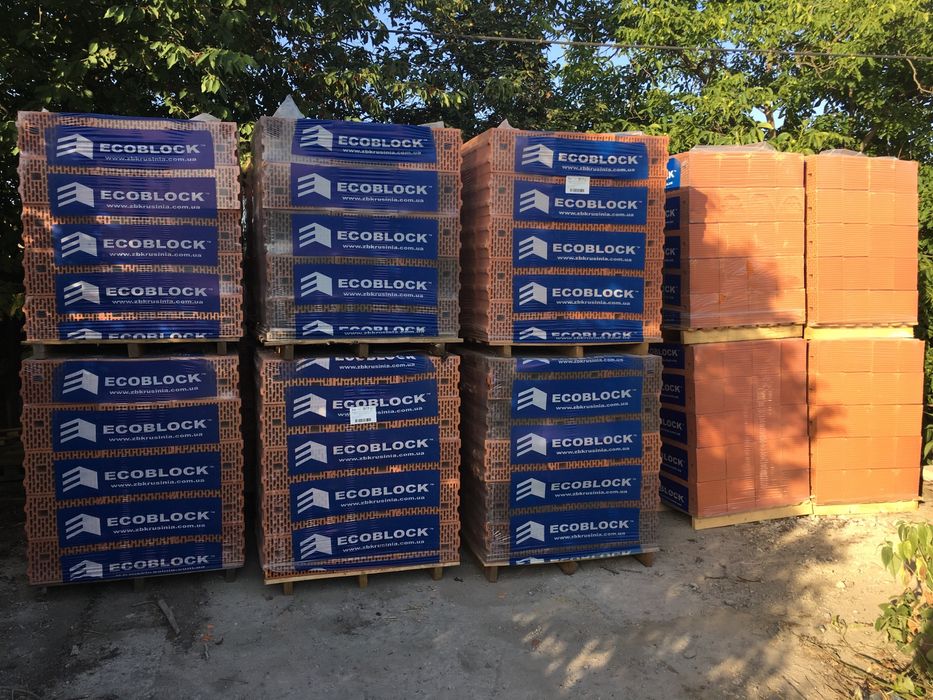 Керамо блок цегла 38*25*25, 25*38*25