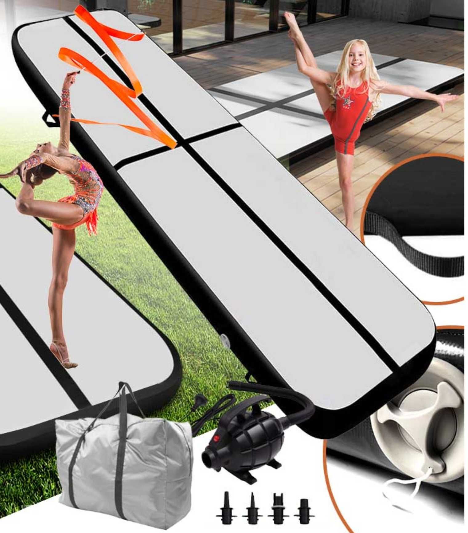 Materac Gimnastyczny AIRTRACK Składany Ścieżka Akrobatyczna 400x100x10