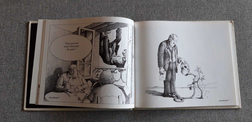 BD em francês "Savoir vivre" de SERRE