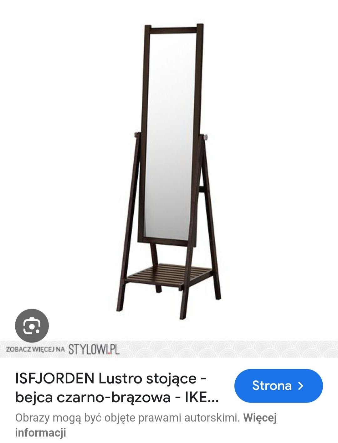 Lustro Isfjorden Ikea
