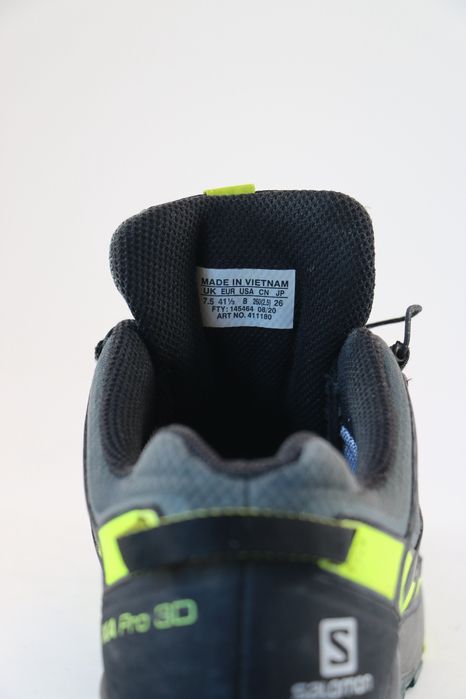 Кросівки трекінгові Salomon Xa Pro 3D V8 GTX Розмір 41,5