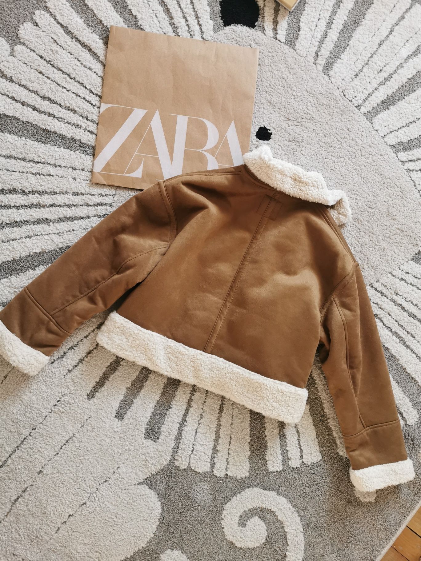 Nowa kurtka futerko viral Zara