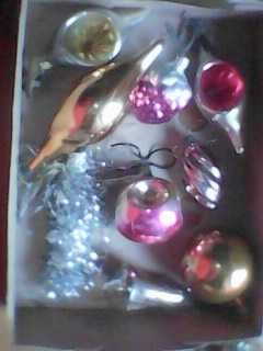 Старовинні іграшки  ялинкові часів   СРСР  (ціна за набір)