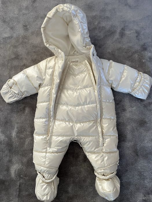 Kombinezon zimowy 56 Mayoral do chrztu lub na codzień