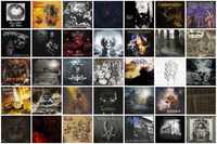 140 CD DVD Vinil Black Death Gothic Doom Folk Viking Heavy Metal CDs