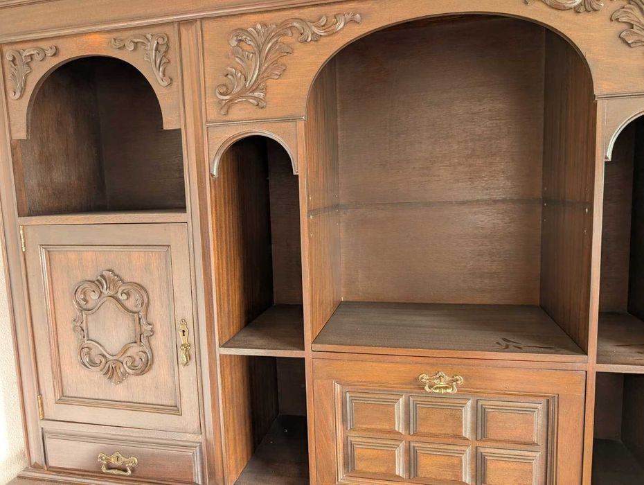 Móvel sala madeira maciça