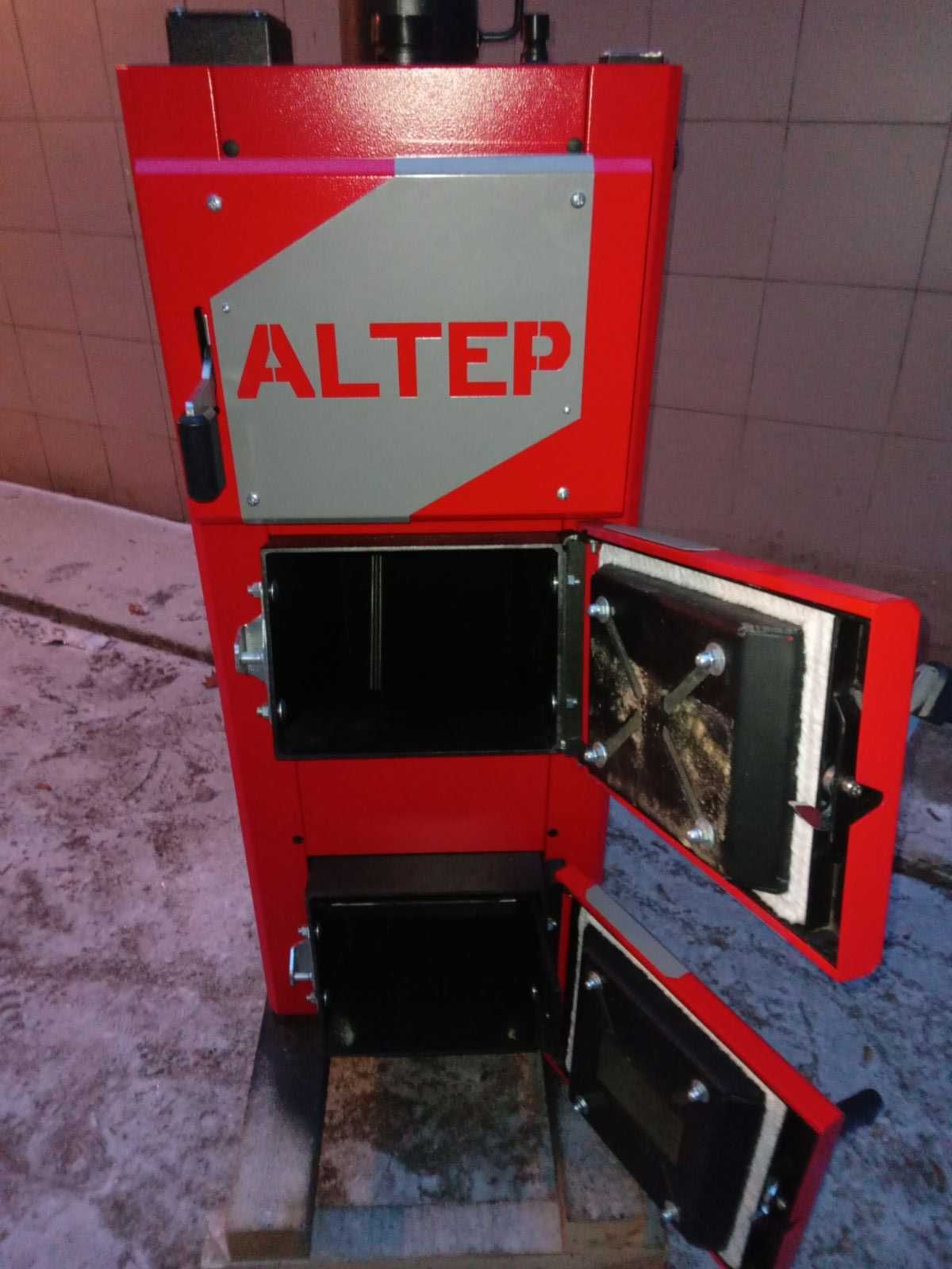 Універсальний котел тривалого горіння ALTEP Classic Plus 12 кВт ТОП!