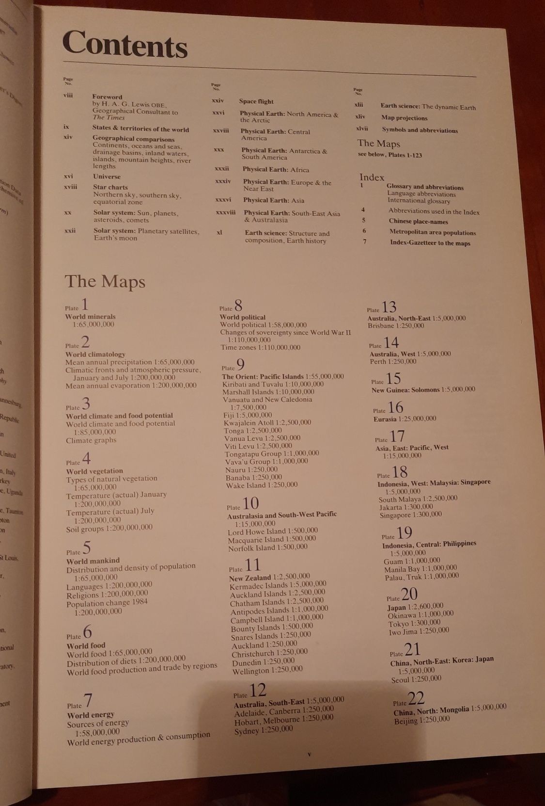 The times, atlas of the world