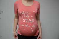 Bluzka koszulka t-shirt ciążowy s 36