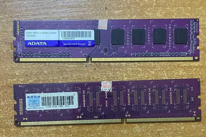ADATA DDR3 4Gb 2Rx8 1333Mhz (2 штуки)