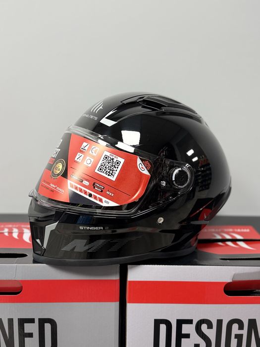 Мото шолом MT Stinger глянцевий