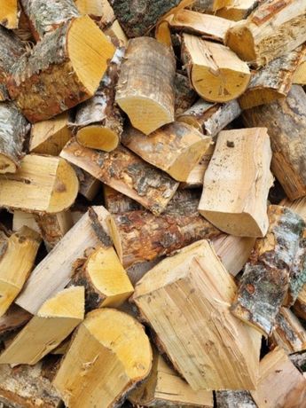 Drewno kominkowe opałowe suche suszone komorowo[Brzoza,Buk z grabem]