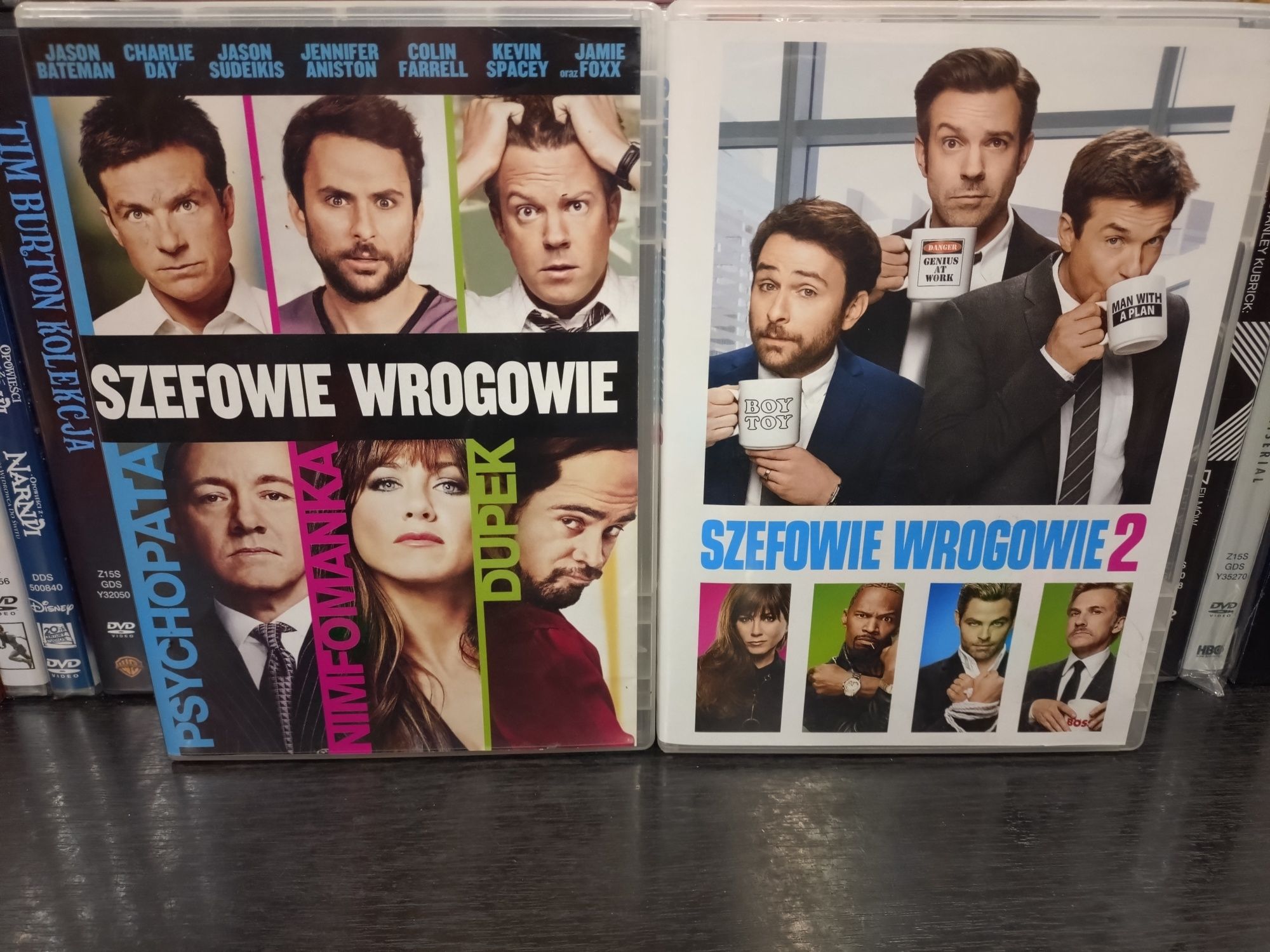 Szefowie i wrogowie komplet DVD 1+2