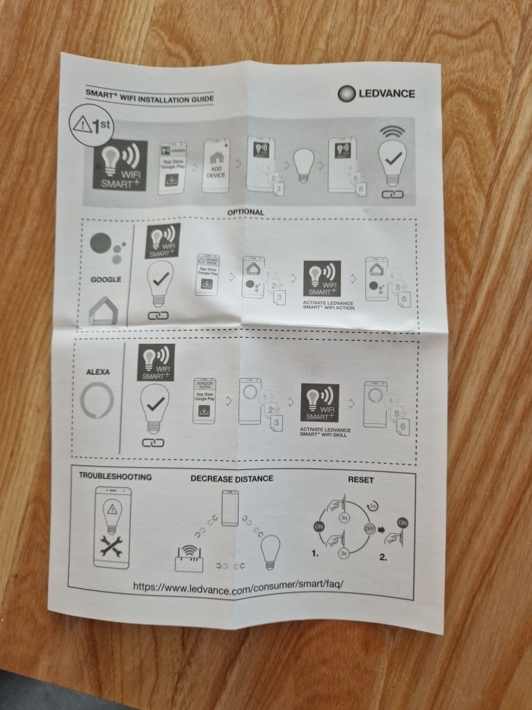 Żarówka wi-fi osram e27