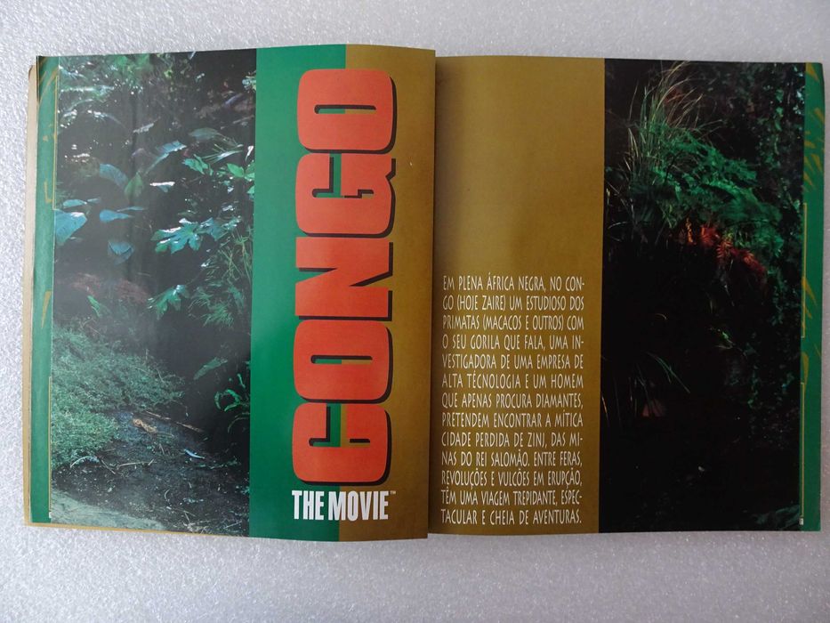 Caderneta de cromos vazia Congo The Movie - Panini