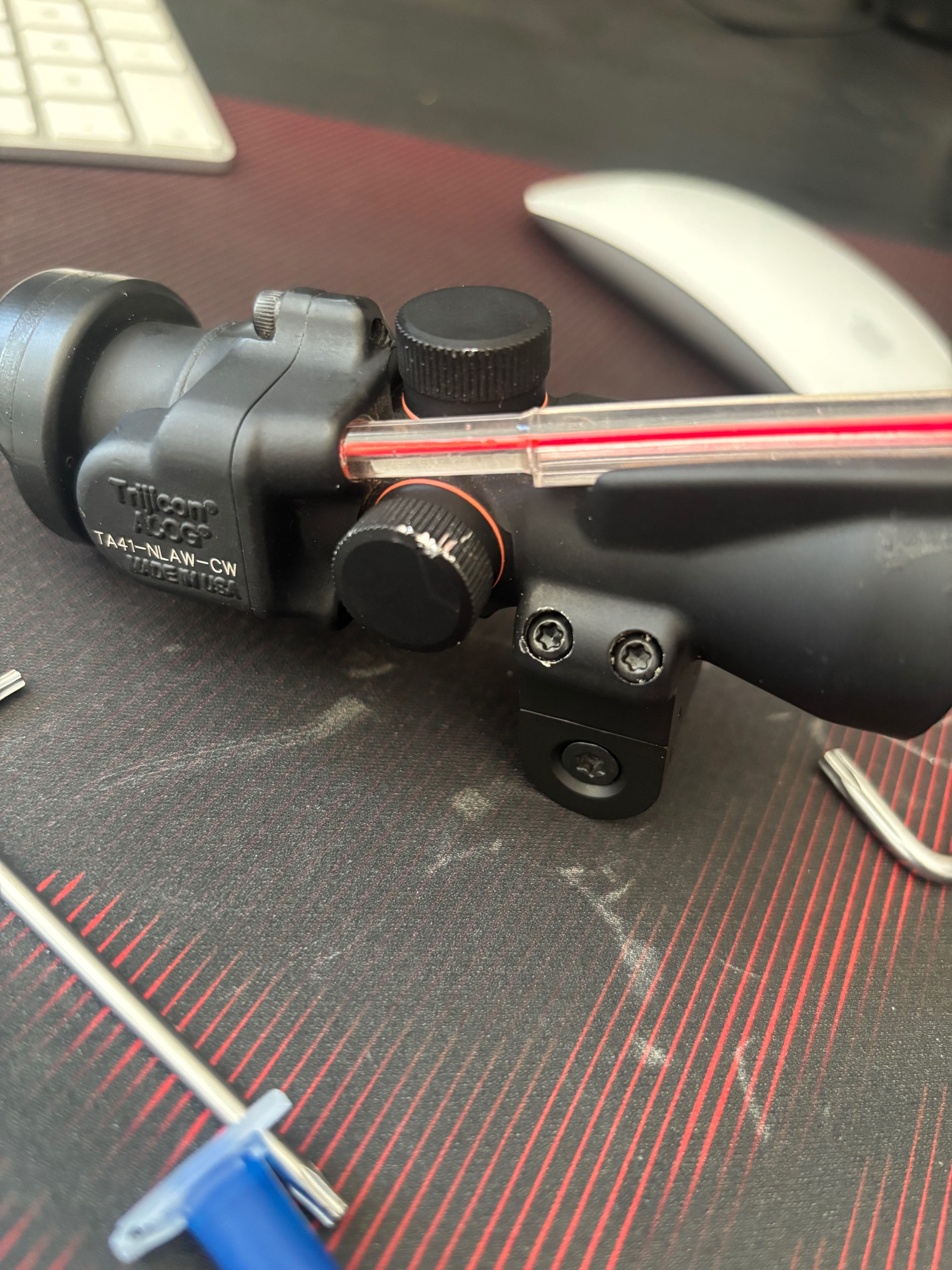 Коліматорний приціл Trijicon ACOG TA41-NLAW +адаптер