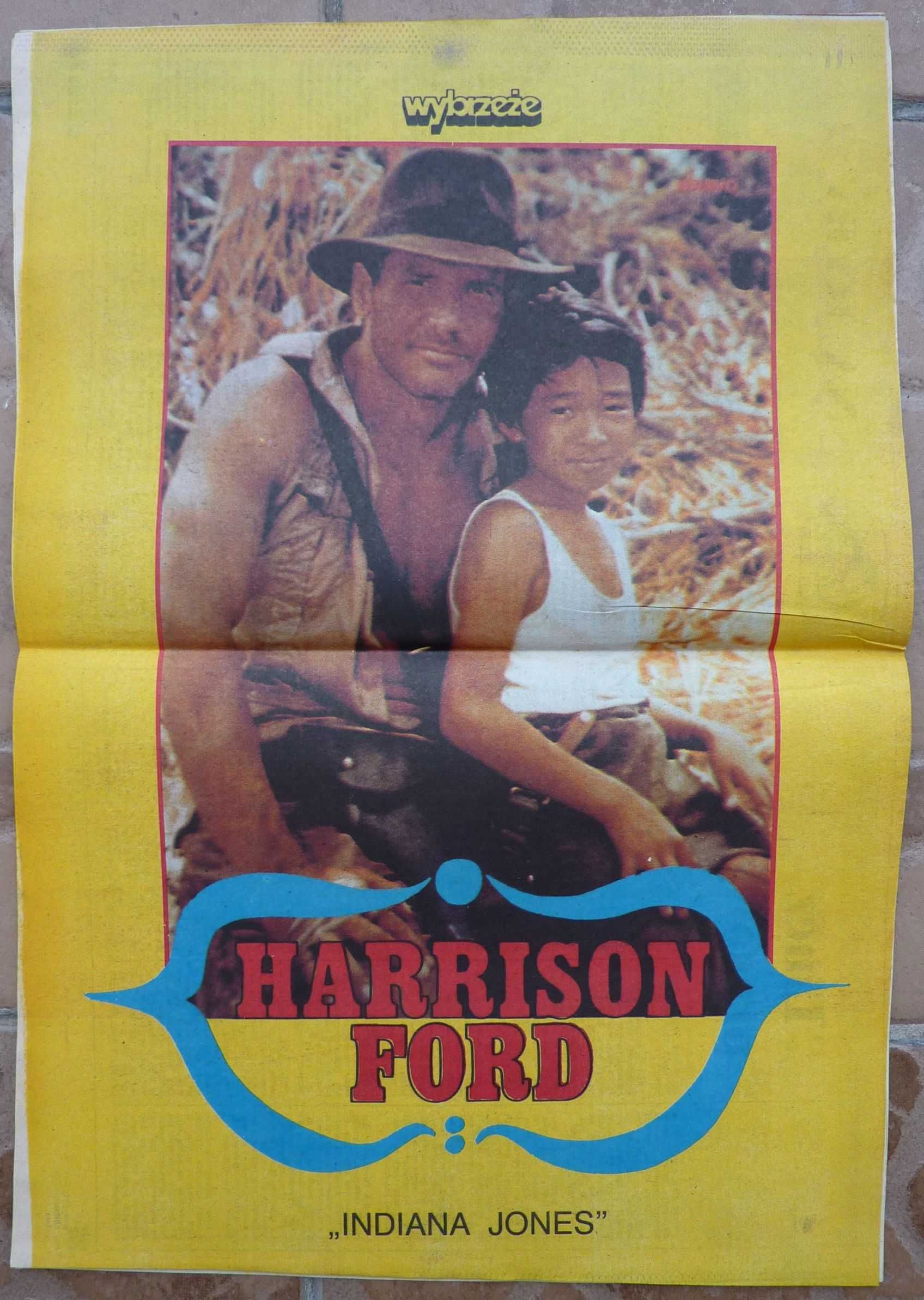 WYBRZEŻE tygodnik nr 10/1985 - plakat - HARRISON FORD