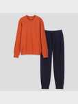 Комплект uniqlo ultra stretch sweat. домашний спортивный костюм