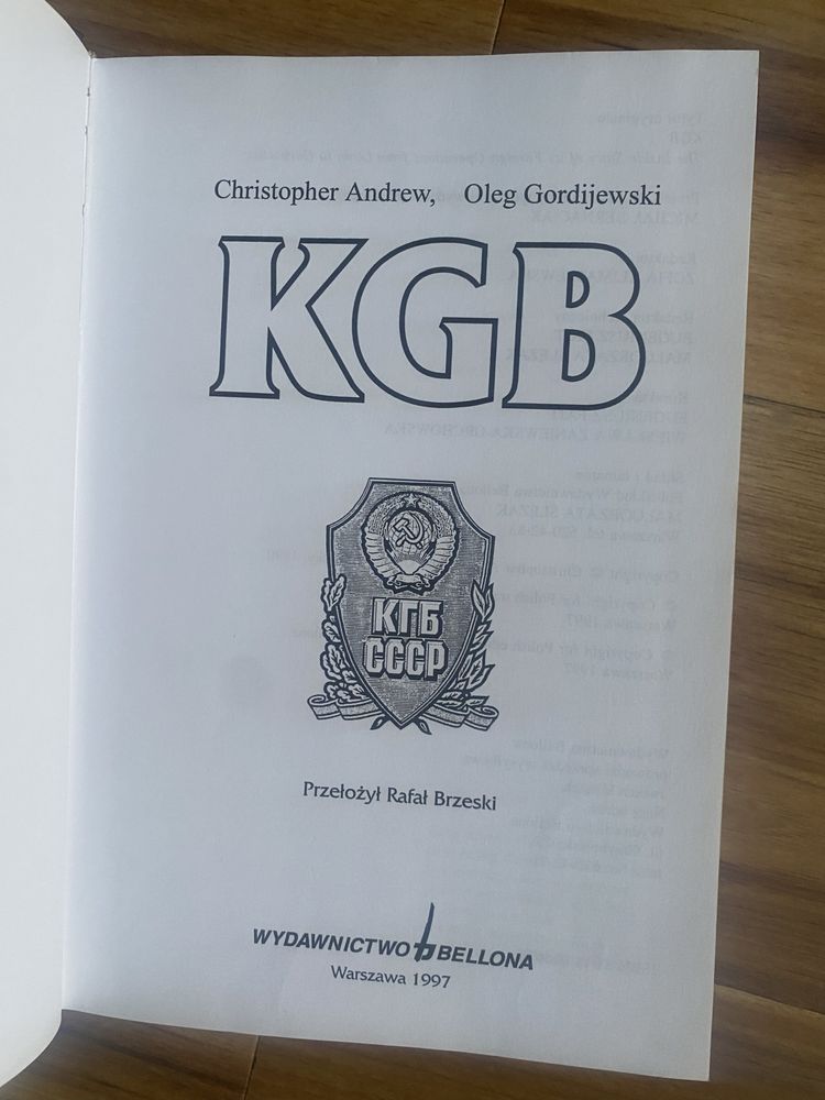 Christopher Andrew, Oleg Gordijewski. KGB