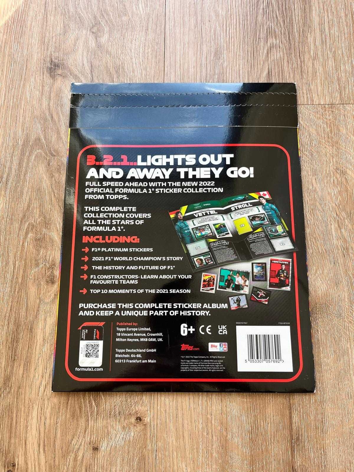 F1 Turbo Attax 2022 + F1 Complete sticker collection