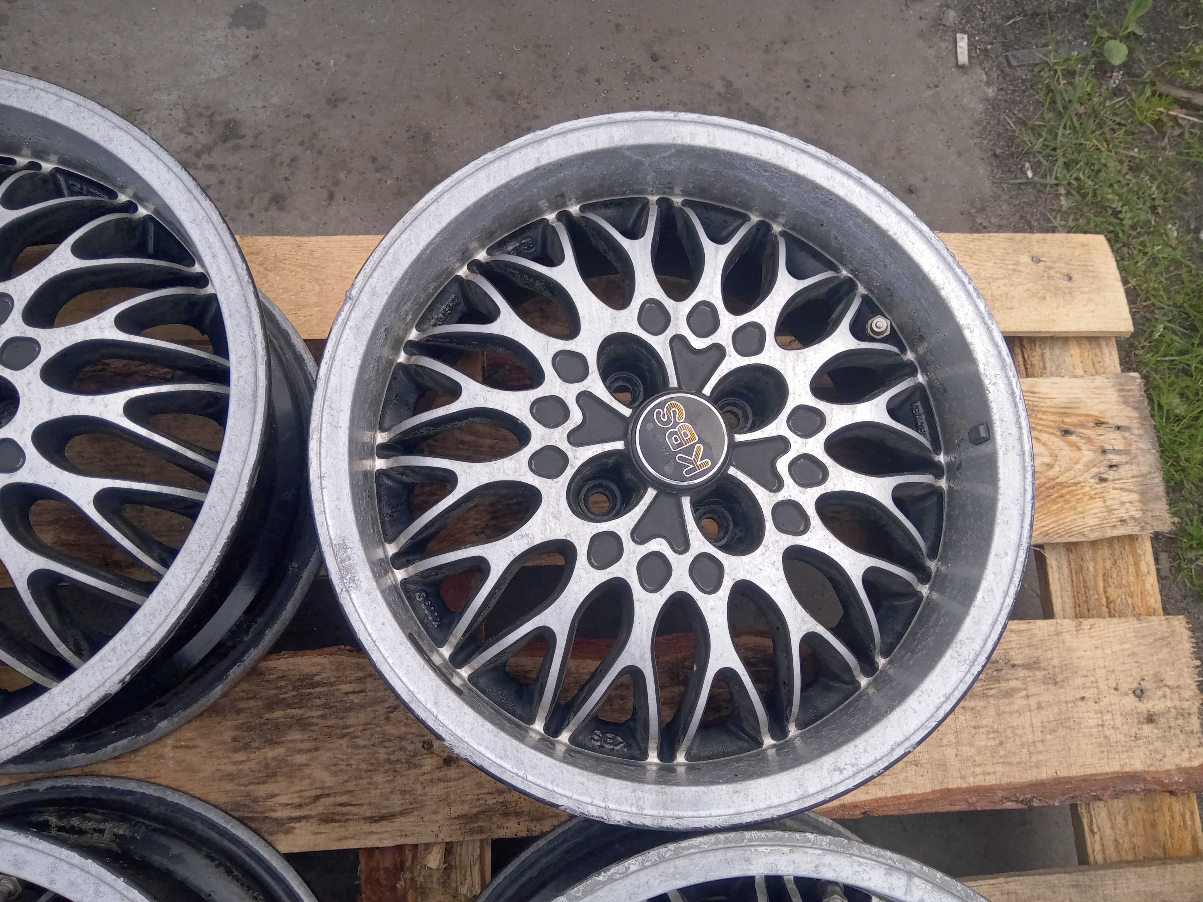 Komplet Felg Aluminiowych KBS 7jx15 ET38 4x100 Golf GTi E30 Astra