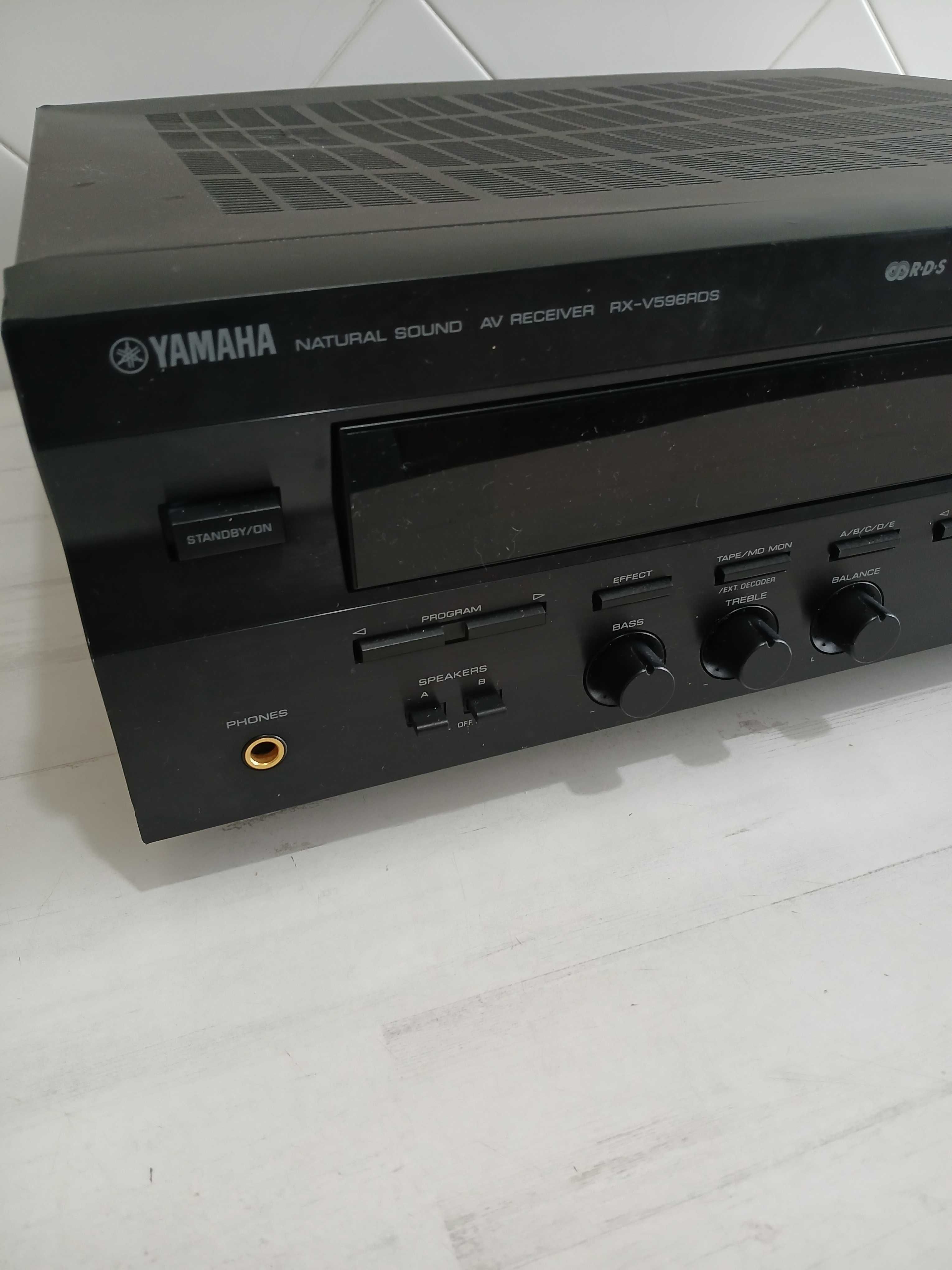 Amplificador YAMAHA RX-V596RDS 100W 5.1 Canais - NÂO LIGA