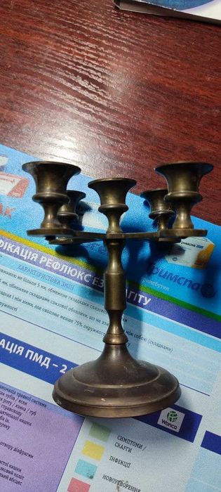 Винтажный классический канделябр